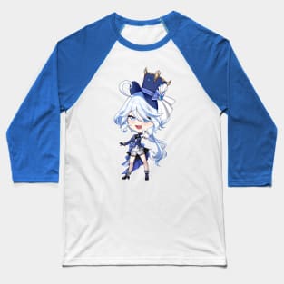 Furina De Fontaine Focalors Hydro Archon Genshin Impact Chibi Baseball T-Shirt